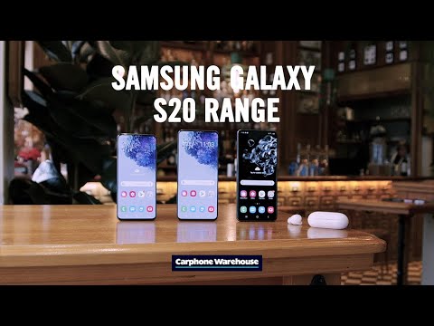 Hands On: Samsung Galaxy S20 range