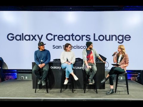 Galaxy Creators Lounge: At Unpacked February 2020 - Creators Talk | Samsung