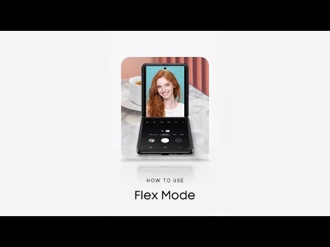 Galaxy Z Flip: How to use Flex Mode | Samsung