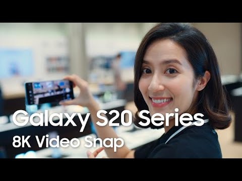 [Virtual In-store Experience] Galaxy S20: 8K Video Snap | Samsung