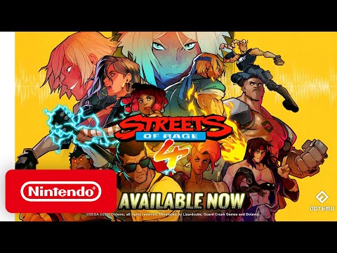 Streets of Rage 4 - Launch Trailer - Nintendo Switch