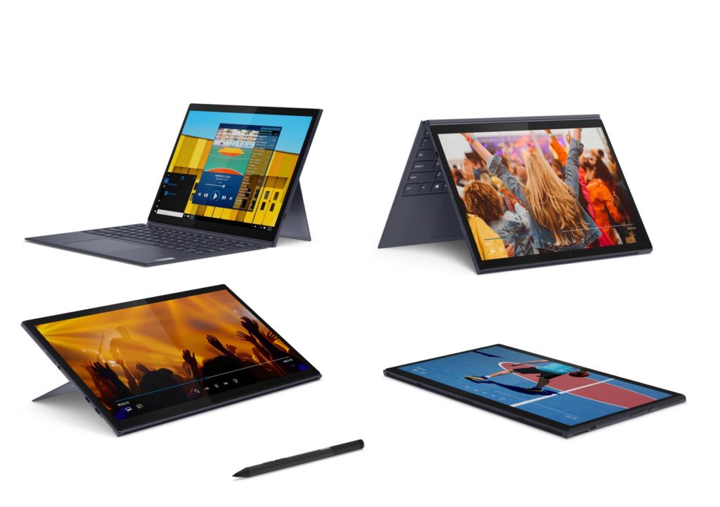 Lenovo introduces new Windows 10 detachable laptops