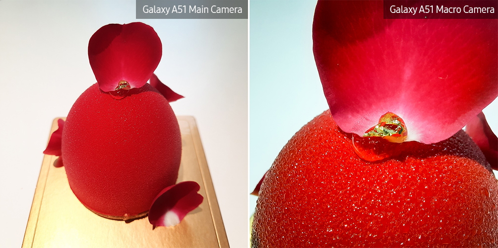 [Photo] Discover a Whole New World of Detail with the Galaxy A51 and Galaxy A71’s Macro Camera ① Desserts