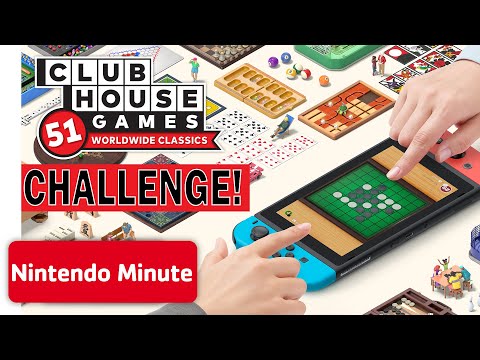 Clubhouse Games: 51 Worldwide Classics Nintendo Minute CHALLENGE!