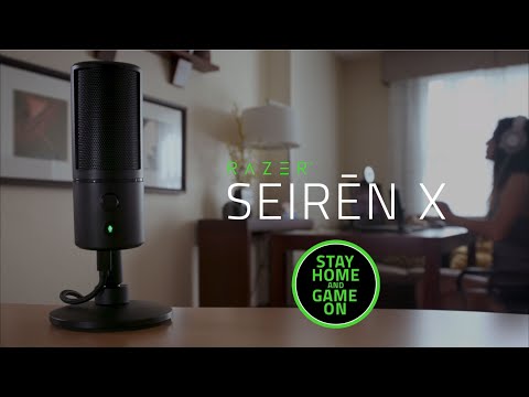 Razer Seiren X | Plug In, Mic Up, Speak Out