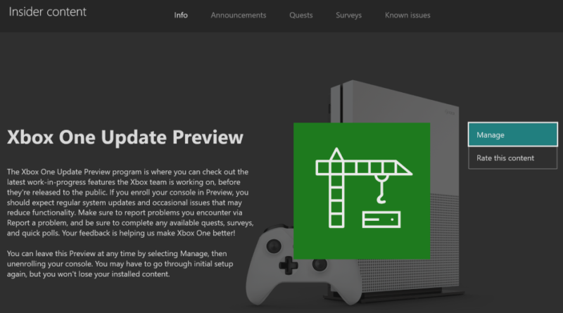 Xbox Insider Release Notes – Beta Ring (2007.200618-0000)