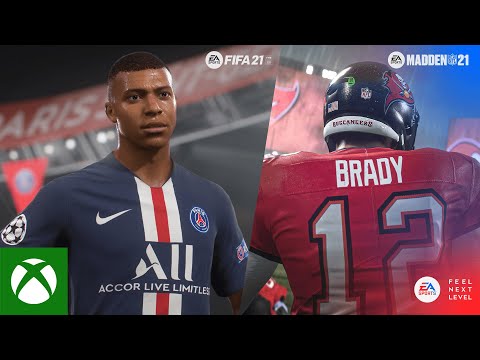 Feel Next Level in FIFA 21 and Madden 21 (Xbox Series X)