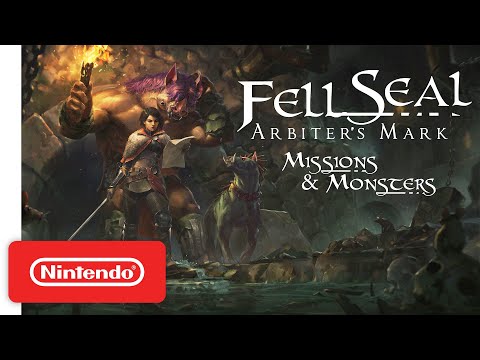 Fell Seal: Arbiter's Mark - Missions and Monsters DLC - Launch Trailer | Nintendo Switch