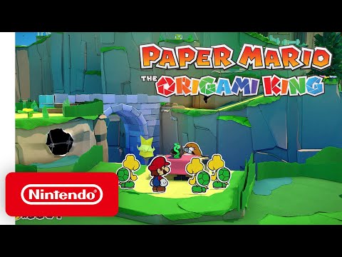 Paper Mario: The Origami King Gameplay - Nintendo Treehouse: Live | July 2020