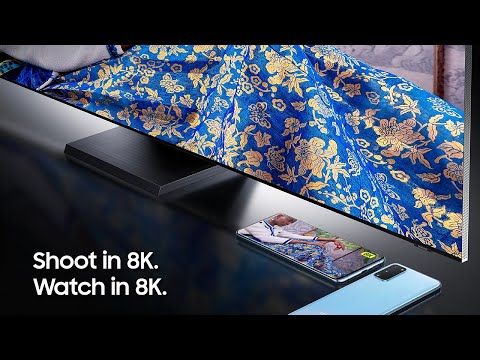 Shoot in 8K. Watch in 8K | Samsung