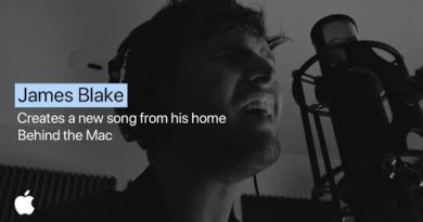 James Blake — creates a new song from his home