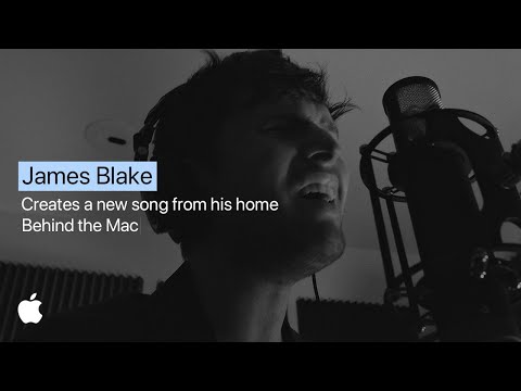 James Blake — creates a new song from his home