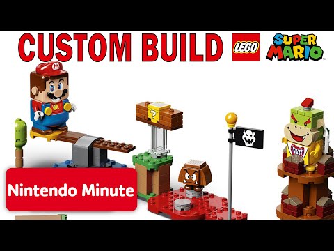 LEGO Super Mario Custom Build + Coin CHALLENGE!