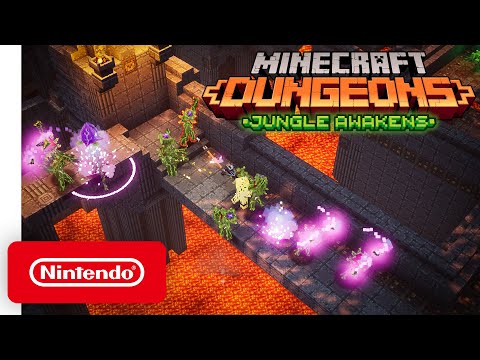 Minecraft Dungeons: Jungle Awakens - DLC Launch Trailer - Nintendo Switch