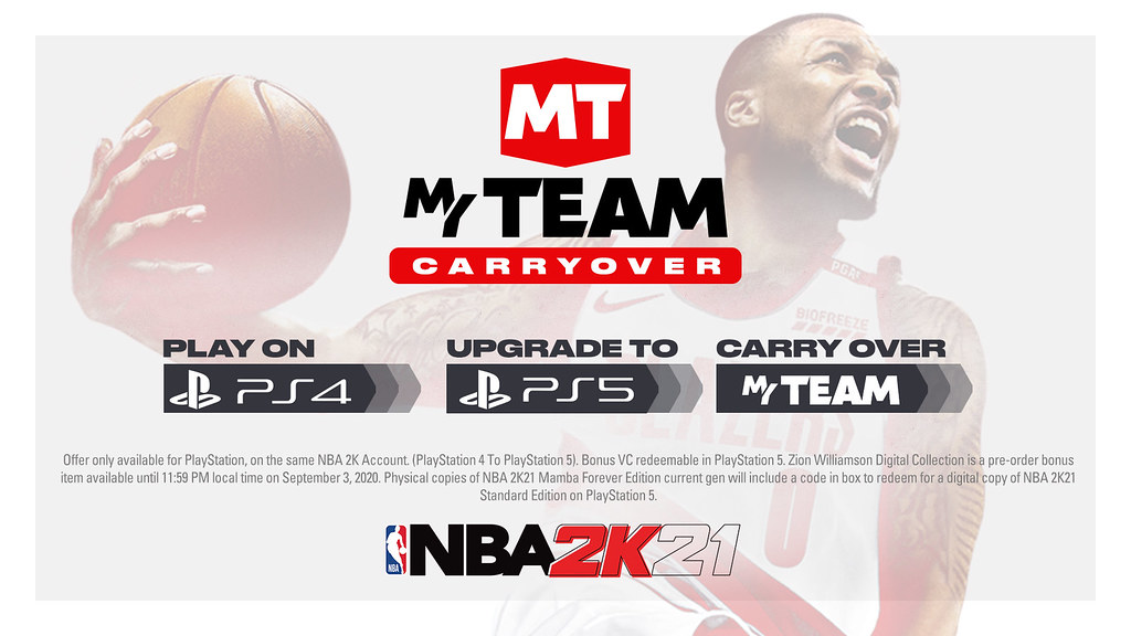 An all-new MyTeam experience In NBA 2K21
