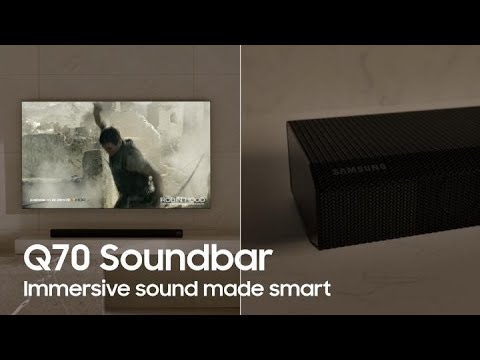Q70 soundbar: Immersive sound made smart | Samsung