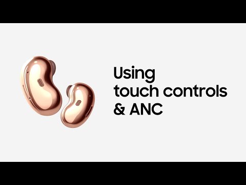 Galaxy Buds Live: Using touch controls & ANC | Samsung