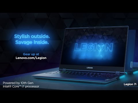 Lenovo Legion – Stylish Outside. Savage Inside.
