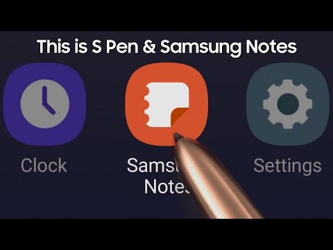 Galaxy Note20 Official Film: S Pen & Samsung Notes | Samsung
