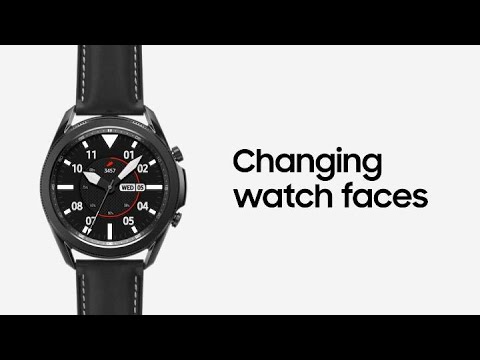 Galaxy Watch3: Changing watch faces | Samsung