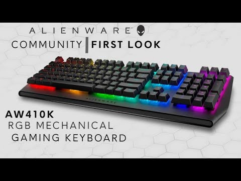Community First Look : Alienware RGB Mechanical Gaming Keyboard AW410K