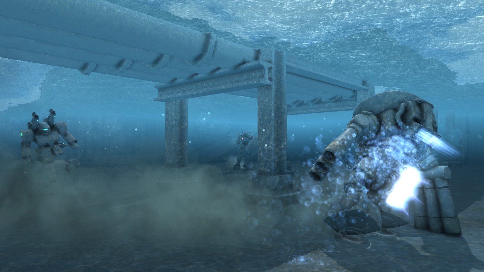 Underwater combat comes to Gundam Battle Operation 2