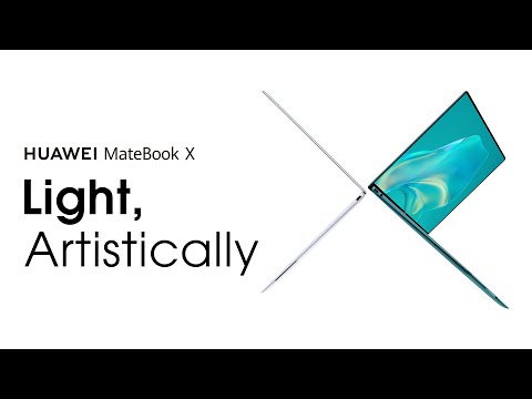 HUAWEI MateBook X - Light, Artistically