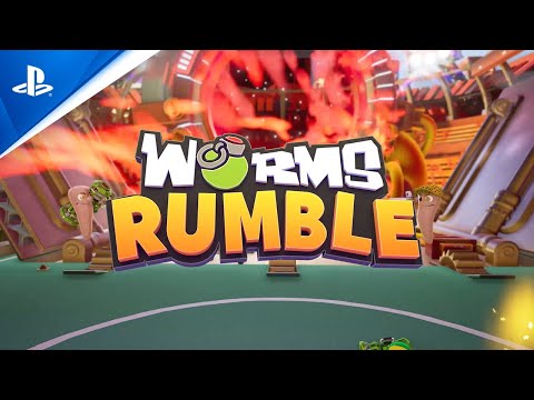 Worms Rumble - Release Date and Open Beta Announcement | PS4