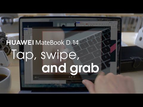 HUAWEI MateBook Series - Tap, swipe and grab