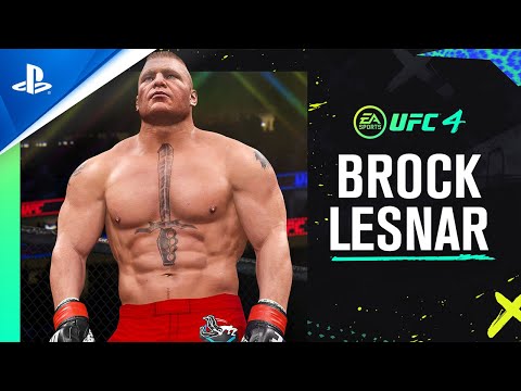 EA Sports UFC 4 - Brock Lesnar Reveal Trailer | PS4