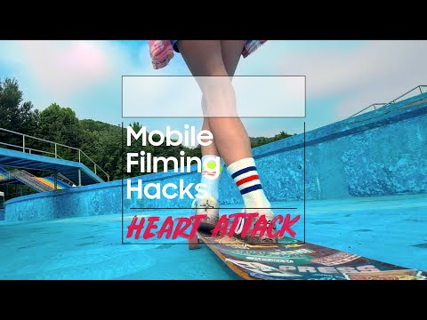 Mobile Filming Hacks: Low-angle tracking | Samsung