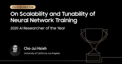 [SAIF 2020] Day 1: AI Researcher of the Year - Cho-Jui Hsieh | Samsung