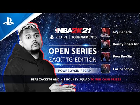 PoorBoySin vs. NBA 2K21 Open Series Players | PS4 Tournaments
