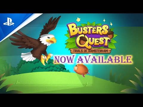 Buster's Quest: Trails of Hamsterdam - Launch Trailer | PS4