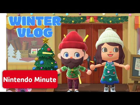 Animal Crossing: New Horizons Winter Vlog