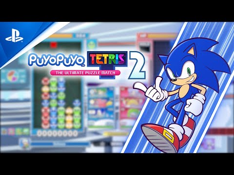 Sonic the Hedgehog dashes into Puyo Puyo Tetris 2 today in a free update