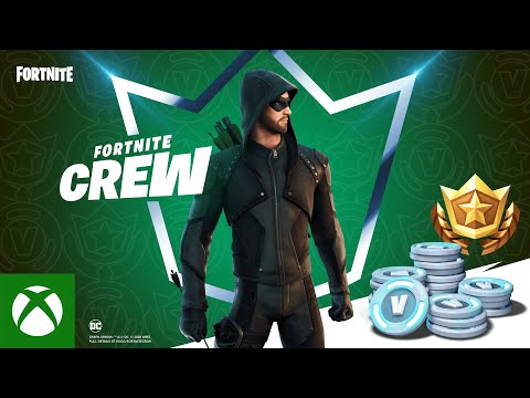 Green Arrow Arrives on the Island for Fortnite Crew Members