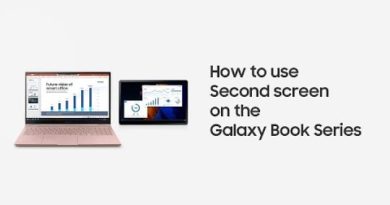 Galaxy Book Series: How to use Second screen using Galaxy Tab S7 | S7+ | Samsung