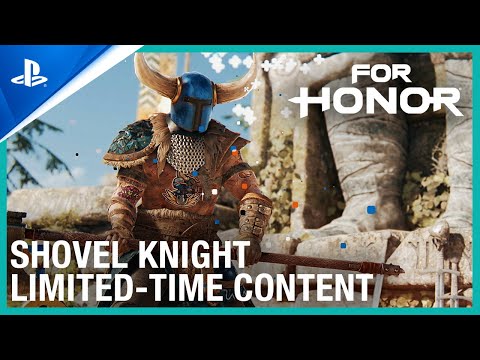 For Honor - Shovel Knight Crossover Announce Trailer | PS4