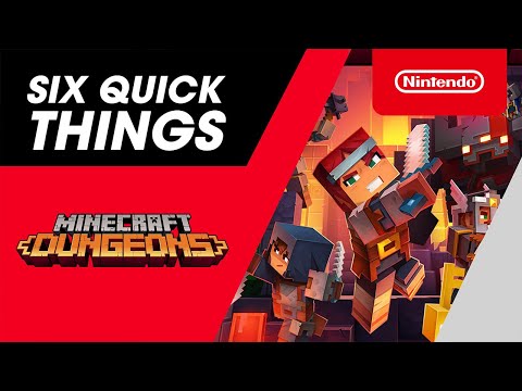 Six Quick Things! with Minecraft Dungeons - Nintendo Switch