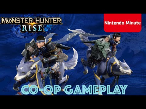 Monster Hunter Rise Co-op Gameplay – Full Hunt in the Shrine Ruins
