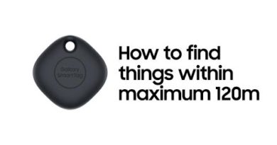 Galaxy SmartTag: How to find things within maximum 120m | Samsung