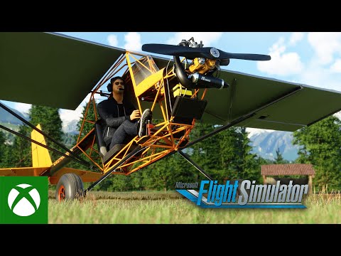 Microsoft Flight Simulator – Top Rudder Solo 103 Ultralight Plane