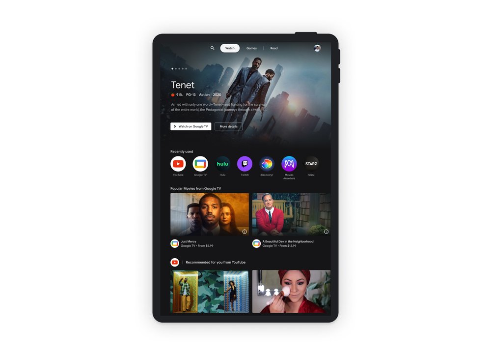 Blast off into Entertainment Space on your Android tablet