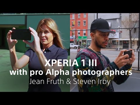 Xperia 1 III – Storytelling through photography with Alpha photographers Jean Fruth & Steven Irby​
