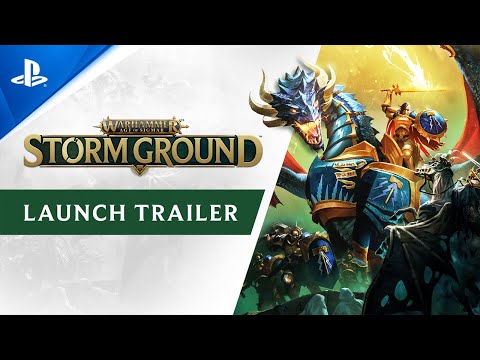 Warhammer Age of Sigmar: Storm Ground - Launch Trailer | PS4