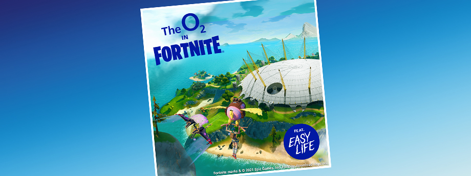 O2 and Universal Music UK Launch The World’s First Real Life Supervenue In Fortnite Creative