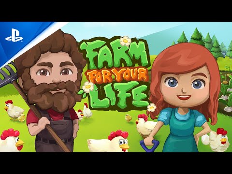 Farm for your Life - Release Date Announcement Trailer | PS5, PS4