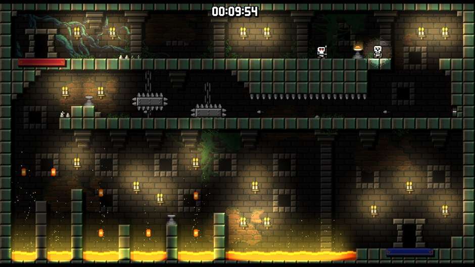 Retro-Styled Platformer Castle of Pixel Skulls is Available Now