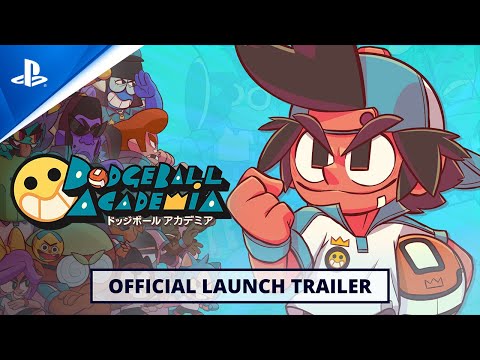 Dodgeball Academia - Launch Trailer | PS4